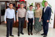 Четырёхсторонняя встреча с менеджером Mimaki Europe Кохеи Кобаяши