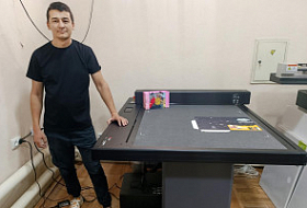 В типографии LABEL PRINT установлен режущий плоттер VULCAN FC-800VC