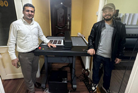 Запуск плоттера VULCAN FC-500VC в РА Chameleon Print из Самарканда