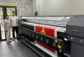 Первый широкоформатный принтер ARK-JET SOL 3200 в компании «ONE PRINT»