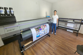 Комплекс печатного оборудования установлен в РПК GENESIS ADV из Ташкента