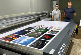 Запуск УФ-принтера Sprinter TC-CF2513 в компании ONE PRINT