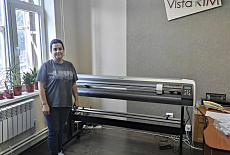 Установка режущего плоттера Mimaki CG-130SRIII﻿ для РПК "Vista RIM" в Ташкенте