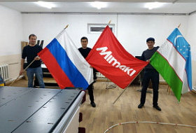 Текстильный комплекс из Mimaki JV300 и TitanJet RTX4 установлен в Ташкенте